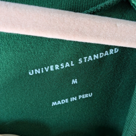 Universal Standard Green Sheath Maxi Dress with Dolman Sleeves - Picture 5 of 7